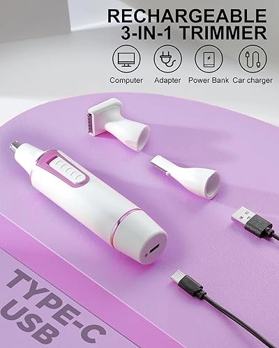 Painless Nose Hair Trimmer for Women 2025 - Image 2
